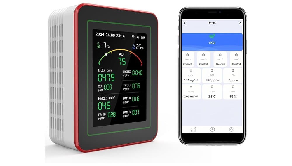 Test GoHelmate MT29: Monitor Calidad del Aire Interior