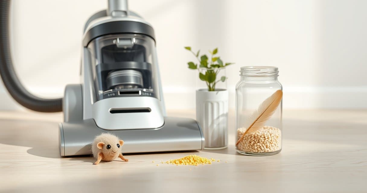Anti-allergen vacuum cleaner