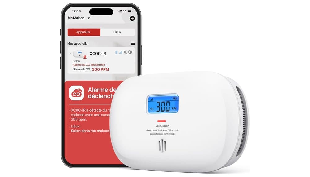 Análisis del detector de monóxido de carbono X-Sense XC0C-iR