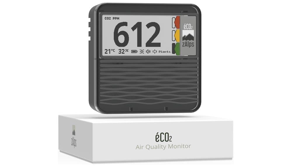 Prueba del Monitor de Calidad del Aire zAlps eCO2