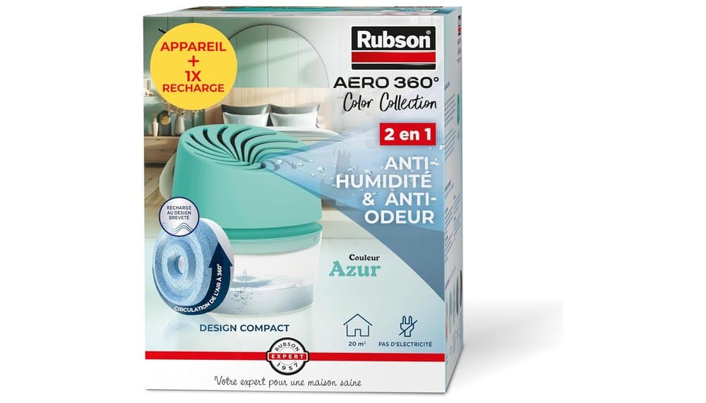 Rubson Aero 360° Azure Luchtontvochtiger Test
